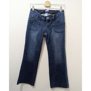 Gap Maternity Ankle Length Wide Leg Jeans Size 0